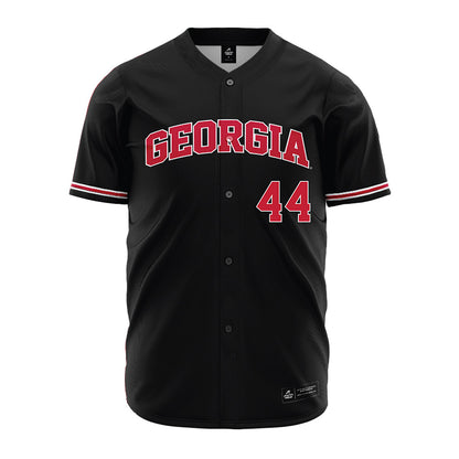 Georgia - NCAA Baseball : Cole Koniarsky - Black Jersey-0