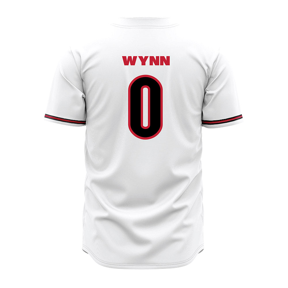 Georgia - NCAA Baseball : Ryan Wynn - White Jersey-1