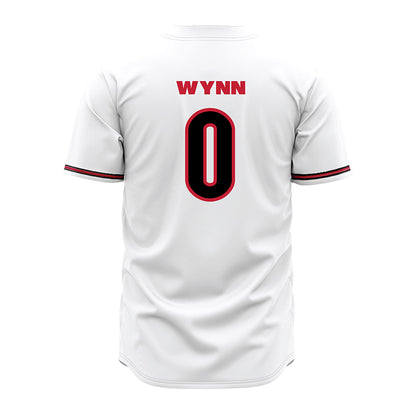 Georgia - NCAA Baseball : Ryan Wynn - White Jersey-1