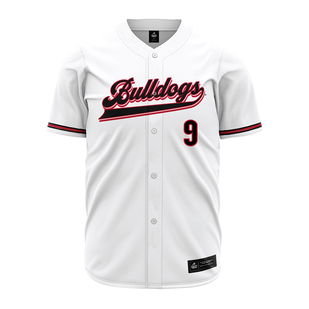 Georgia - NCAA Baseball : Kolby Branch - White Jersey-0