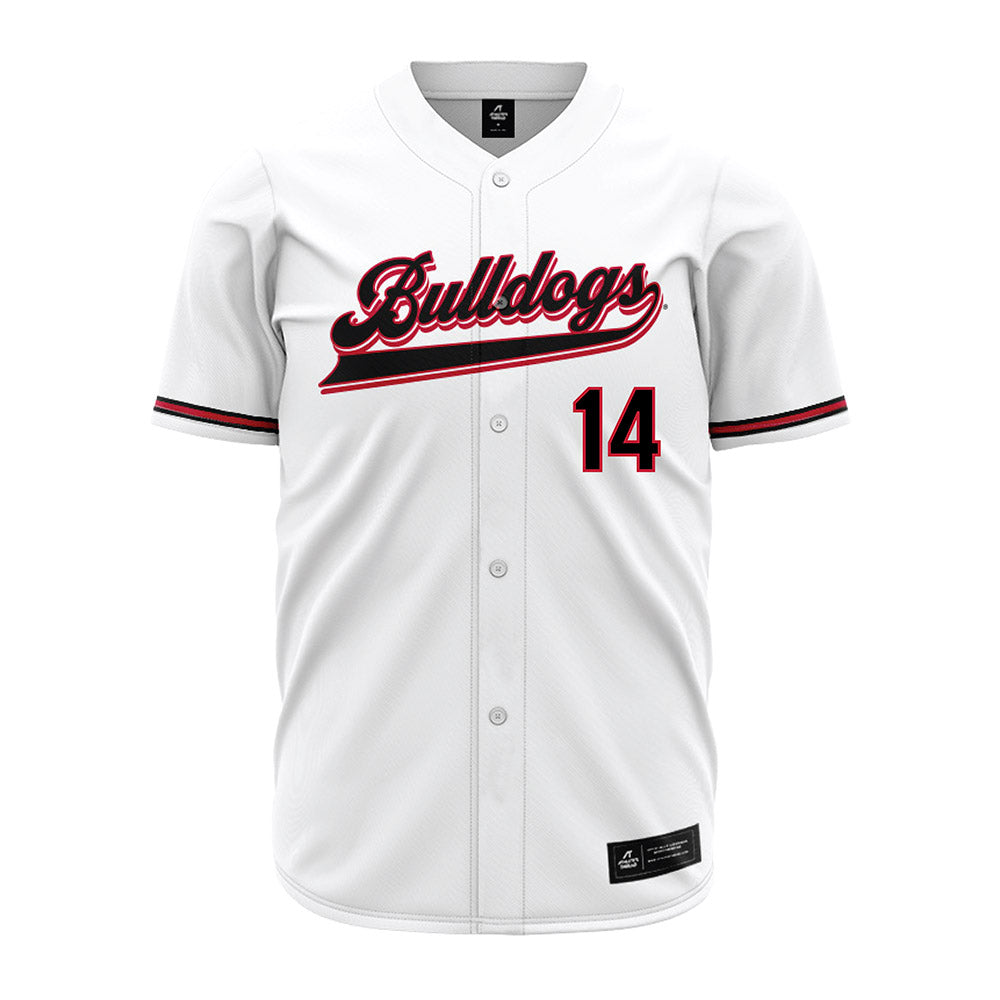 Georgia - NCAA Baseball : Kenny Ishikawa - White Jersey-0