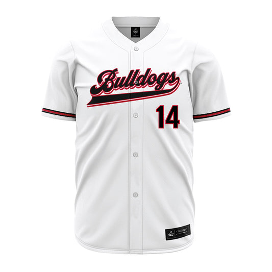 Georgia - NCAA Baseball : Kenny Ishikawa - White Jersey-0