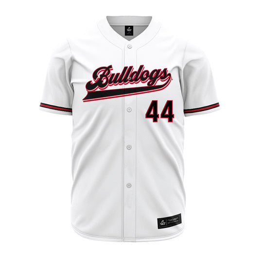 Georgia - NCAA Baseball : Cole Koniarsky - White Jersey-0