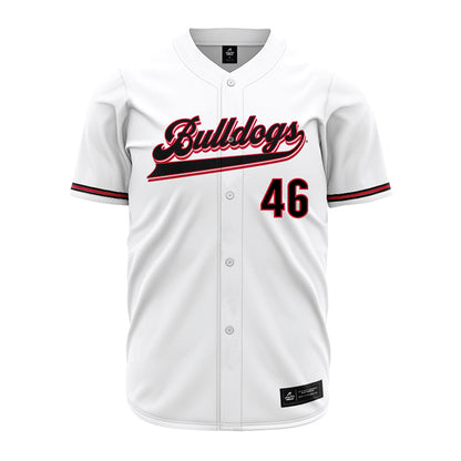 Georgia - NCAA Baseball : Logan Spivey - White Jersey-0