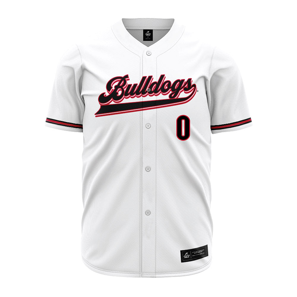 Georgia - NCAA Baseball : Ryan Wynn - White Jersey-0