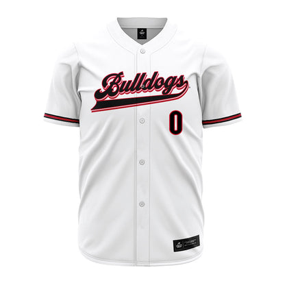 Georgia - NCAA Baseball : Ryan Wynn - White Jersey-0