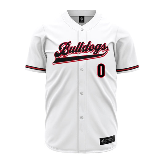 Georgia - NCAA Baseball : Ryan Wynn - White Jersey-0