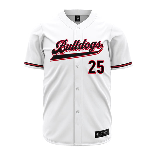 Georgia - NCAA Baseball : Dylan Wood - White Jersey-0