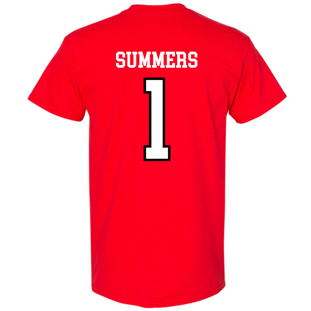 UNLV - NCAA Women's Basketball : Sydni Summers - Classic Shersey T-Shirt-1