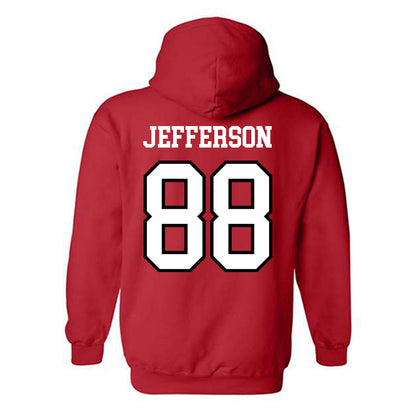 UNLV - NCAA Football : Velltray Jefferson - Classic Shersey Hooded Sweatshirt-1