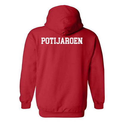 UNLV - NCAA Cheerleading : Tisha Potijaroen - Classic Shersey Hooded Sweatshirt-1