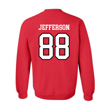 UNLV - NCAA Football : Velltray Jefferson - Classic Shersey Crewneck Sweatshirt-1