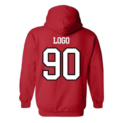 UNLV - NCAA Football : Eliah Logo - Classic Shersey Hooded Sweatshirt-1