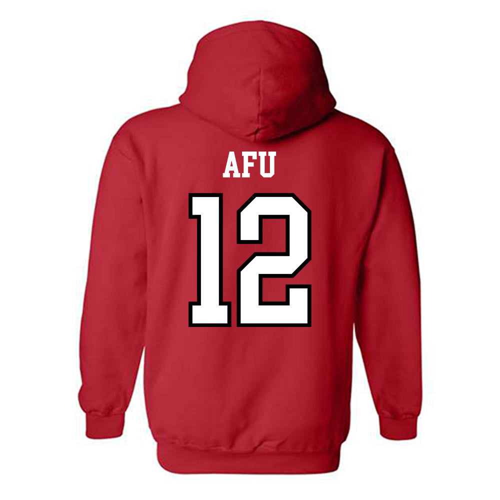 UNLV - NCAA Women's Basketball : Ongolea Afu - Classic Shersey Hooded Sweatshirt-1