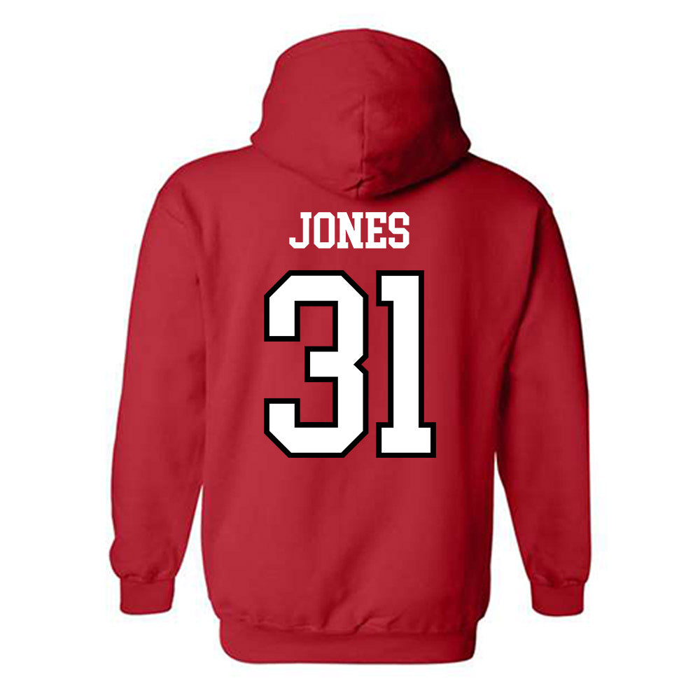 UNLV - NCAA Football : Coy Jones - Classic Shersey Hooded Sweatshirt-1