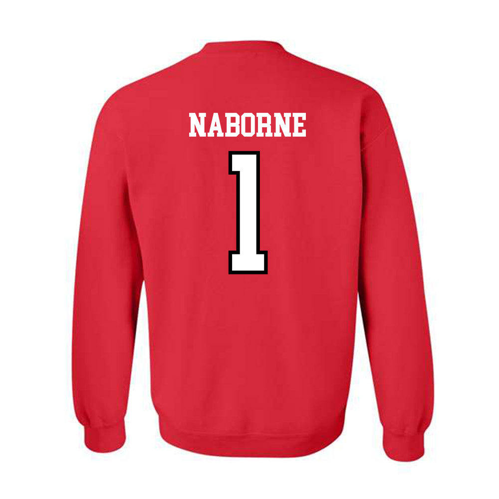 UNLV - NCAA Football : Jeremy Naborne - Classic Shersey Crewneck Sweatshirt-1