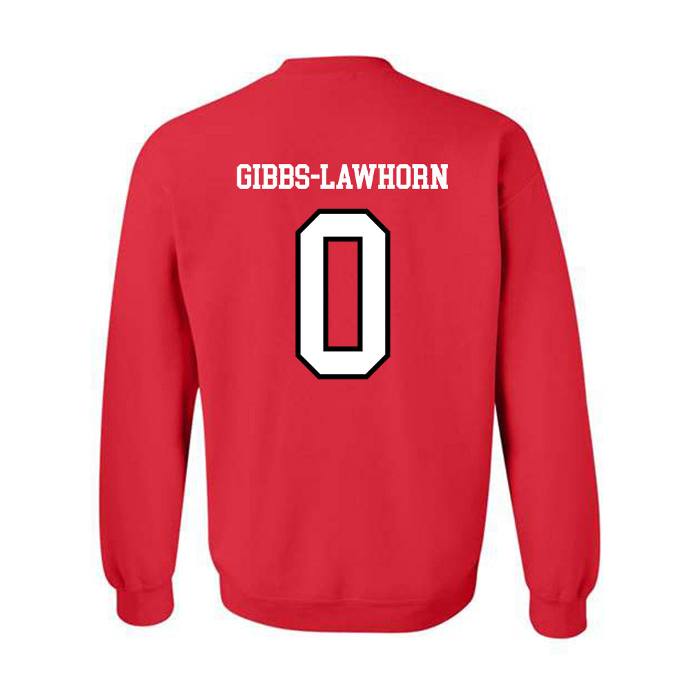 UNLV - NCAA Men's Basketball : Dra Gibbs-Lawhorn - Classic Shersey Crewneck Sweatshirt-1