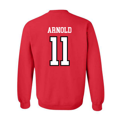 UNLV - NCAA Football : Jackson Arnold - Classic Shersey Crewneck Sweatshirt-1