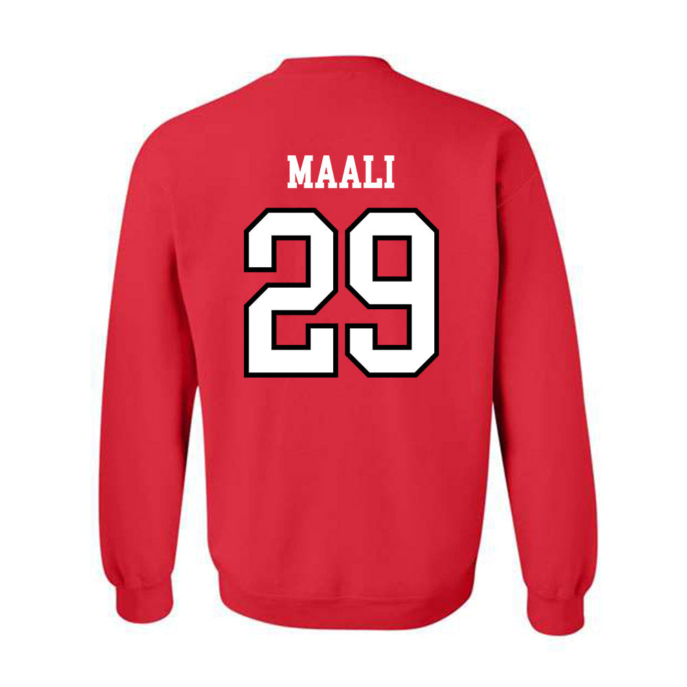 UNLV - NCAA Football : Mohammad Maali - Classic Shersey Crewneck Sweatshirt-1