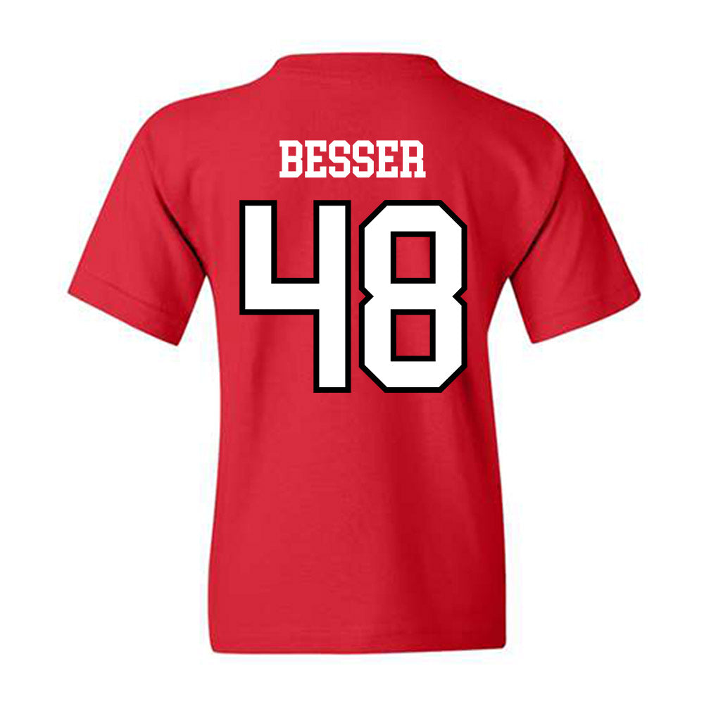 UNLV - NCAA Football : CJ BESSER - Classic Shersey Youth T-Shirt-1