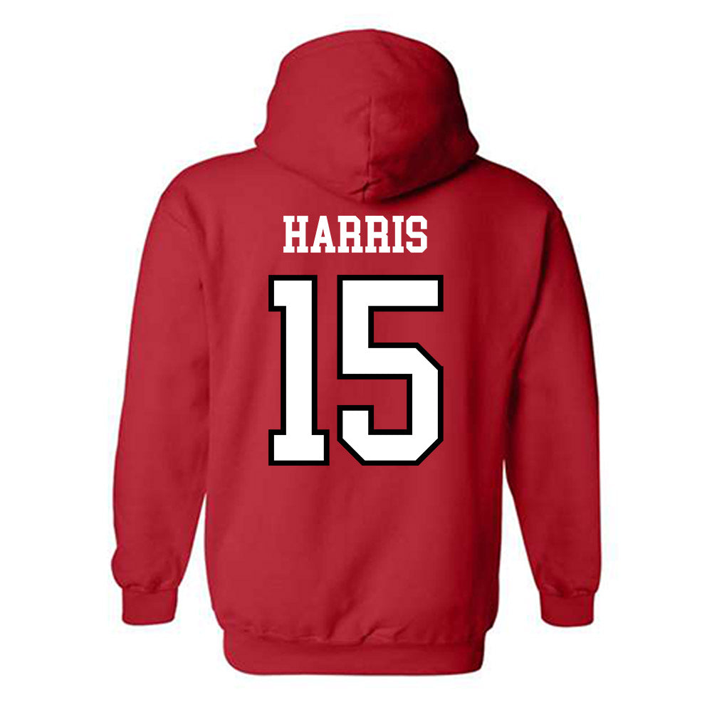 UNLV - NCAA Women's Volleyball : Jaida Harris - Classic Shersey Hooded Sweatshirt-1