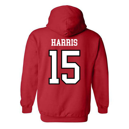 UNLV - NCAA Women's Volleyball : Jaida Harris - Classic Shersey Hooded Sweatshirt-1