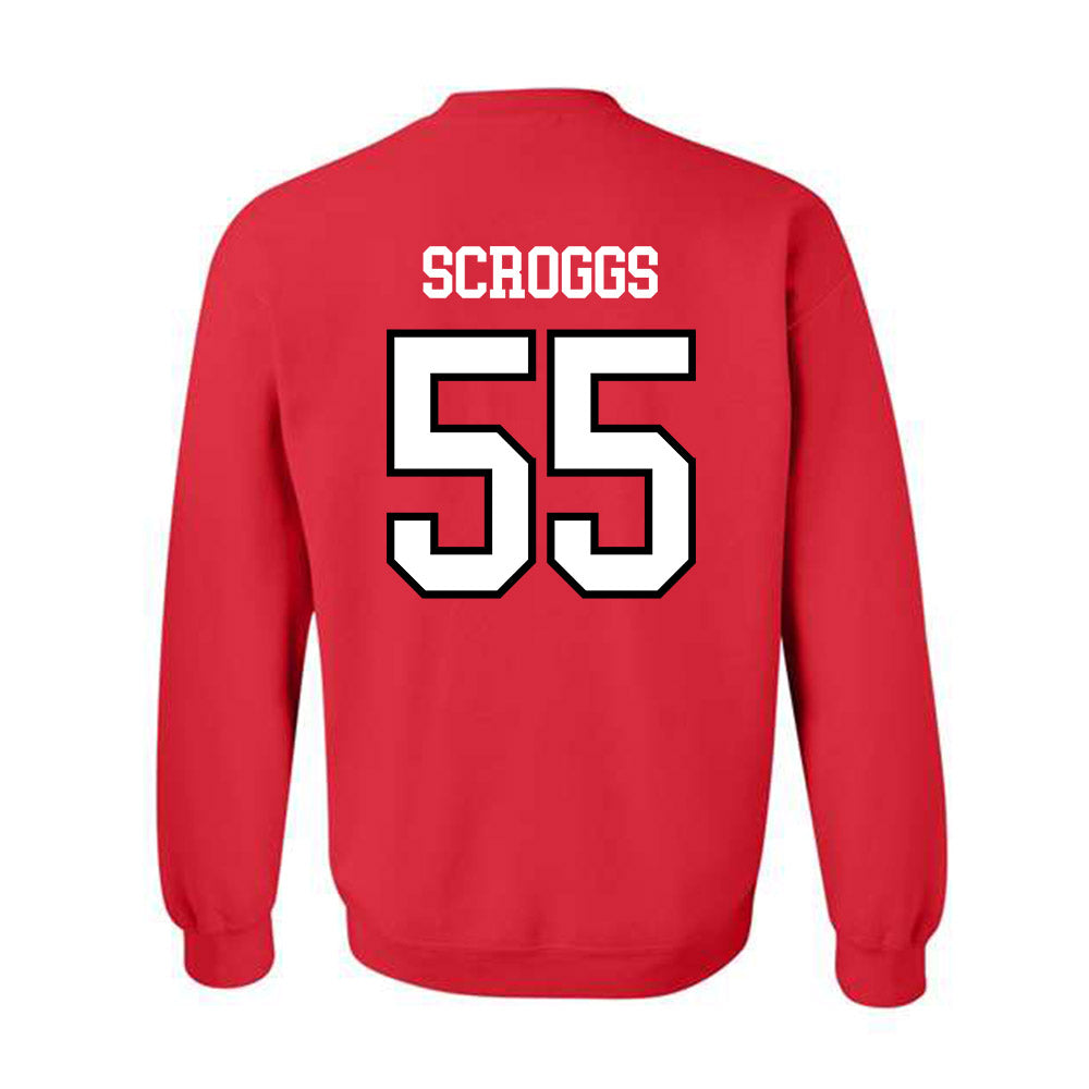 UNLV - NCAA Football : Griffin Scroggs - Classic Shersey Crewneck Sweatshirt-1