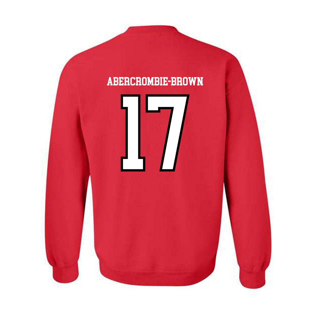 UNLV - NCAA Football : Zavien Abercrombie-Brown - Classic Shersey Crewneck Sweatshirt-1