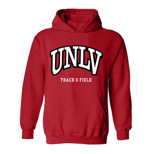 UNLV - NCAA Women's Track & Field : Jasmine Harris - Classic Shersey Hooded Sweatshirt-0
