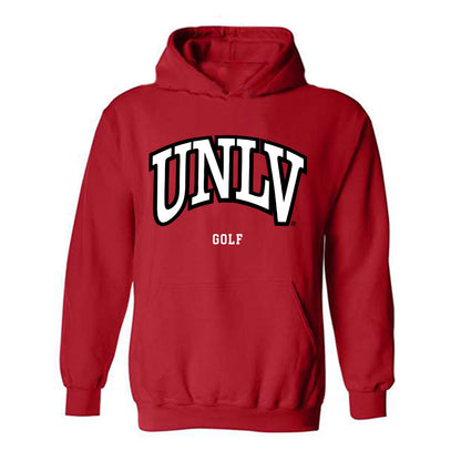 UNLV - NCAA Men's Golf : Trevor Lewis - Classic Shersey Hooded Sweatshirt-0