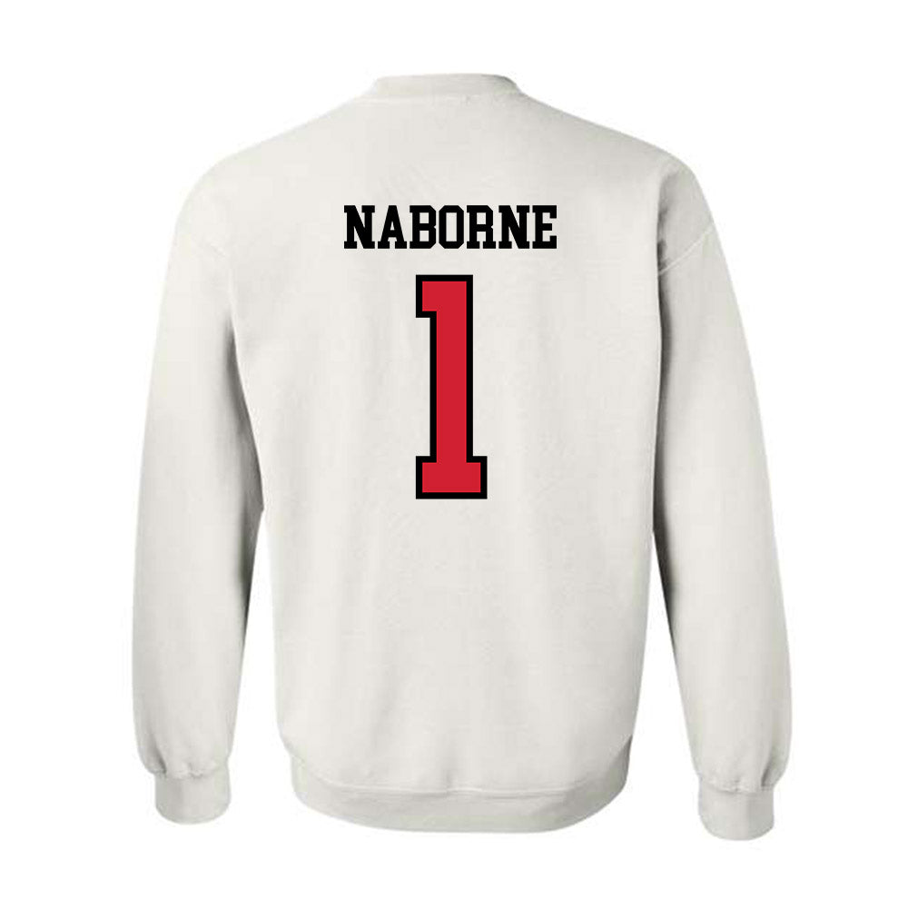 UNLV - NCAA Football : Jeremy Naborne - Classic Shersey Crewneck Sweatshirt-1
