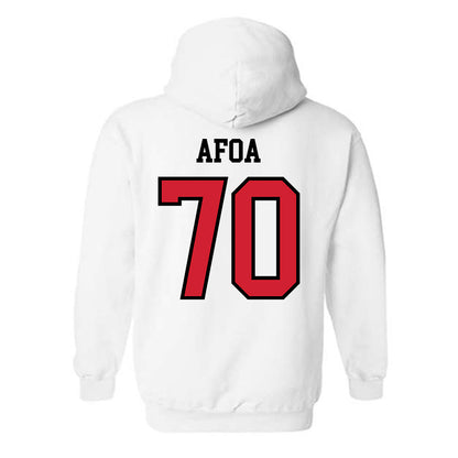 UNLV - NCAA Football : Alekai Afoa - Classic Shersey Hooded Sweatshirt-1