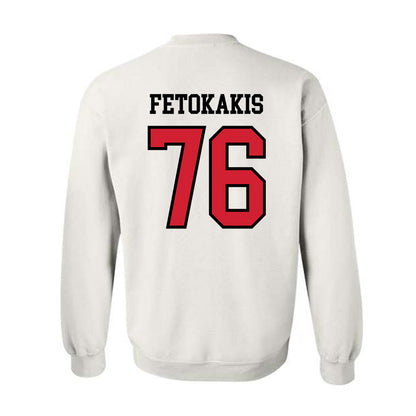UNLV - NCAA Football : Chrysanthos Fetokakis - Classic Shersey Crewneck Sweatshirt-1