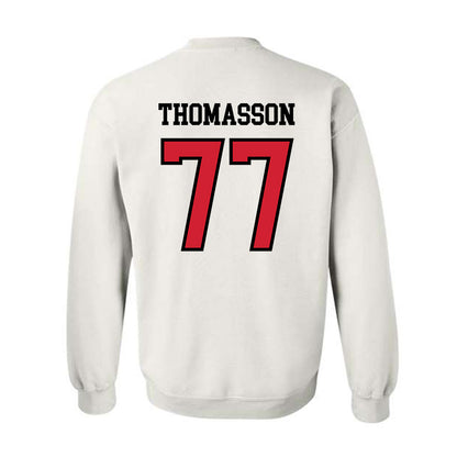 UNLV - NCAA Football : Colton Thomasson - Classic Shersey Crewneck Sweatshirt-1