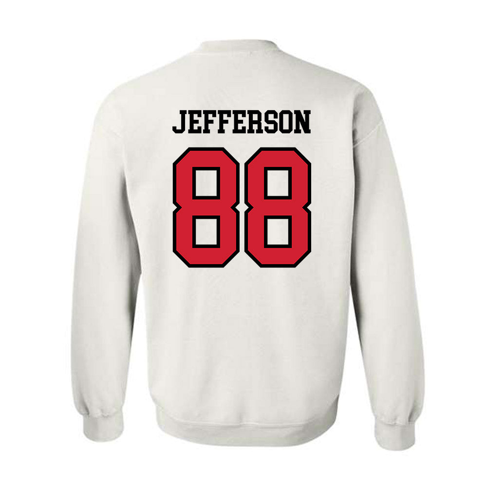 UNLV - NCAA Football : Velltray Jefferson - Classic Shersey Crewneck Sweatshirt-1