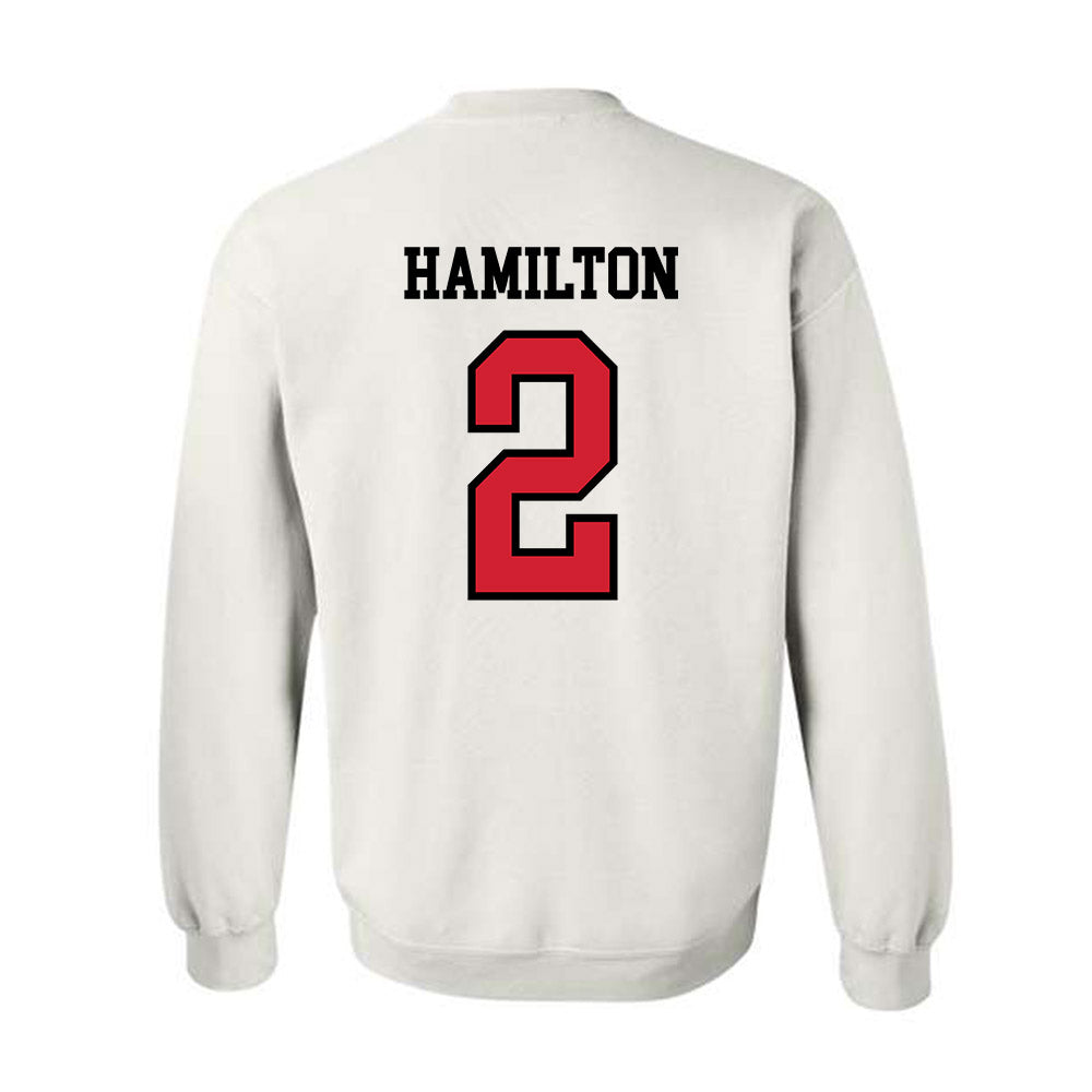 UNLV - NCAA Men's Basketball : Kimani Hamilton - Classic Shersey Crewneck Sweatshirt-1