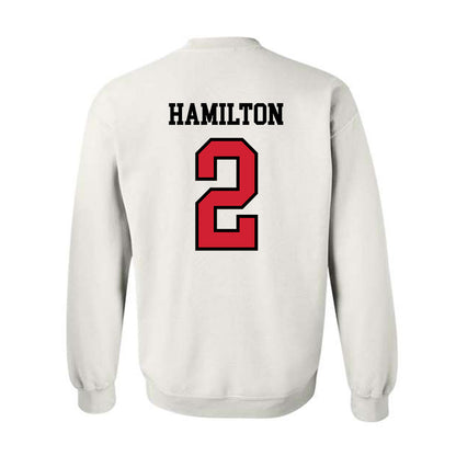 UNLV - NCAA Men's Basketball : Kimani Hamilton - Classic Shersey Crewneck Sweatshirt-1