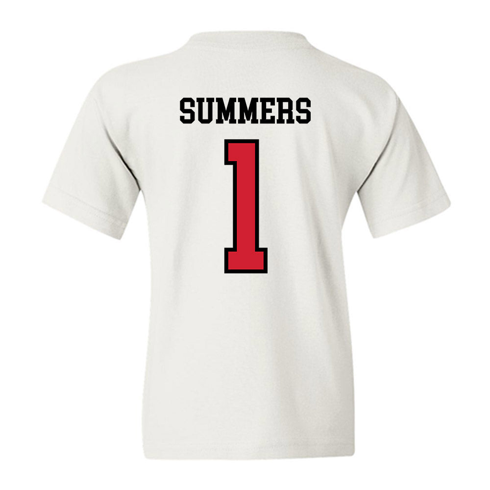 UNLV - NCAA Women's Basketball : Sydni Summers - Classic Shersey Youth T-Shirt-1