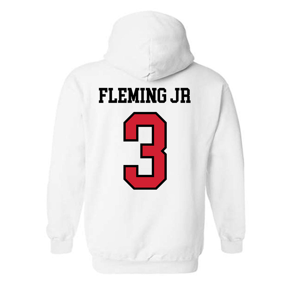 UNLV - NCAA Men's Basketball : Howard Fleming Jr - Classic Shersey Hooded Sweatshirt-1