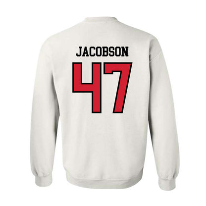 UNLV - NCAA Football : Tyson Jacobson - Classic Shersey Crewneck Sweatshirt-1