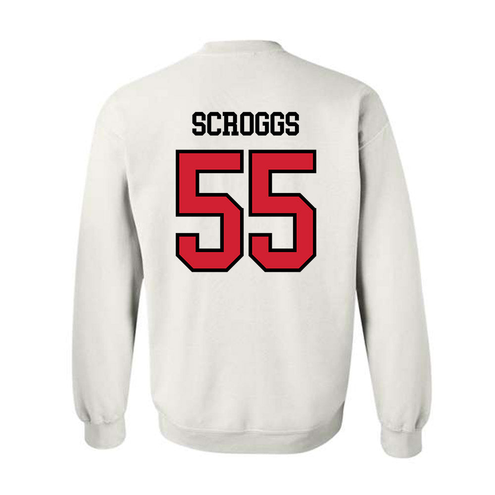 UNLV - NCAA Football : Griffin Scroggs - Classic Shersey Crewneck Sweatshirt-1