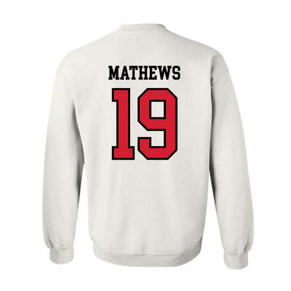 UNLV - NCAA Football : Tylen Mathews - Classic Shersey Crewneck Sweatshirt-1