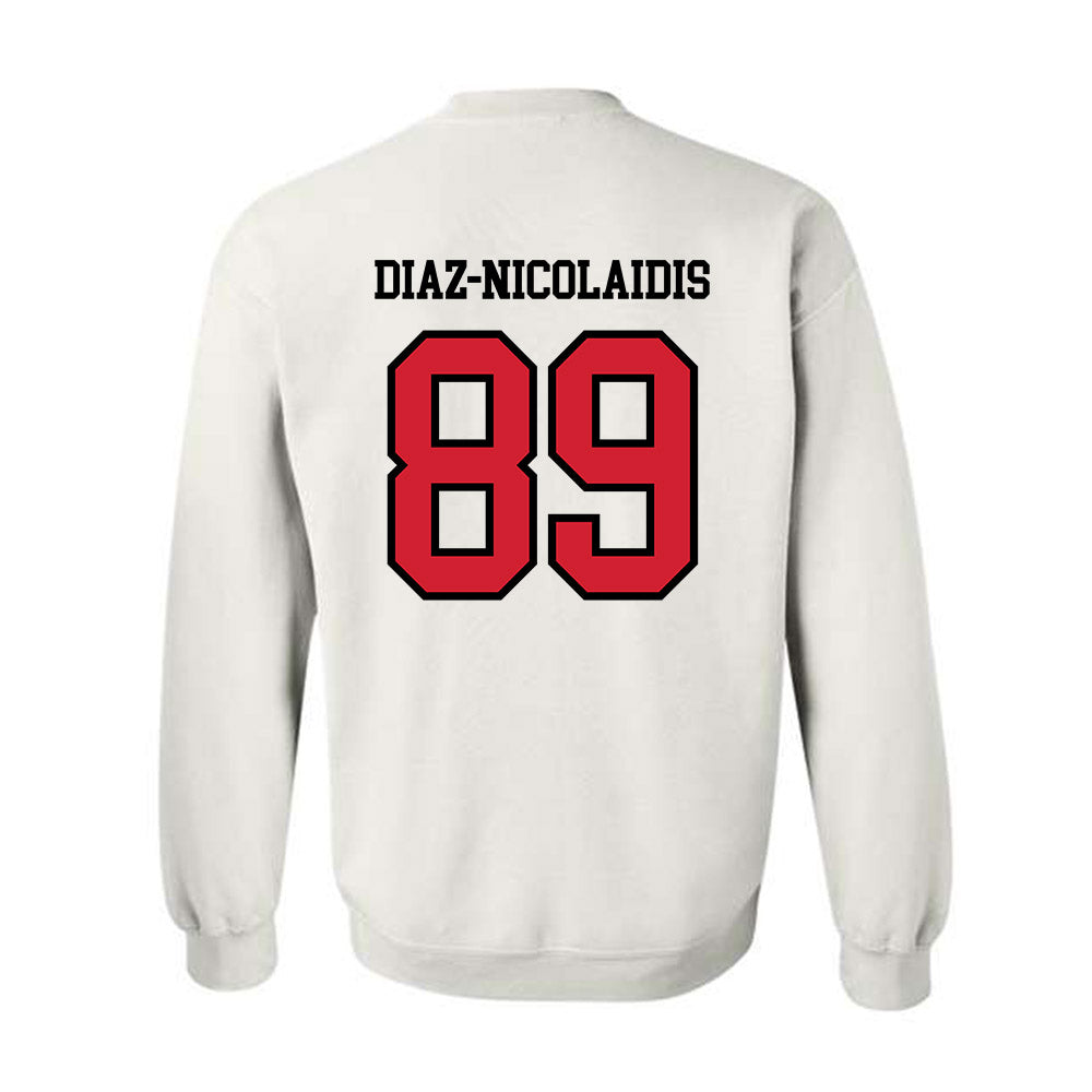 UNLV - NCAA Football : Andreas Diaz-Nicolaidis - Classic Shersey Crewneck Sweatshirt-1