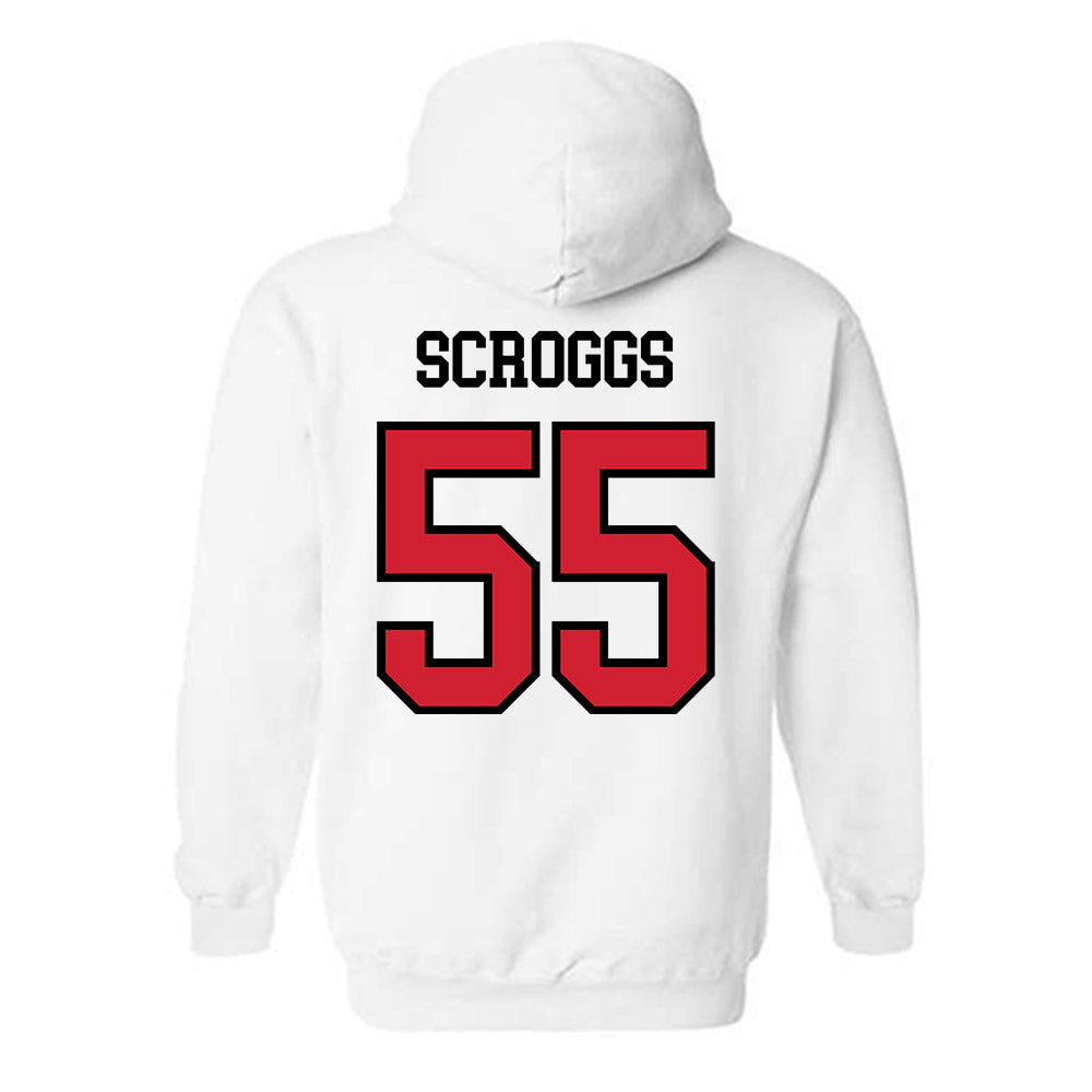 UNLV - NCAA Football : Griffin Scroggs - Classic Shersey Hooded Sweatshirt-1