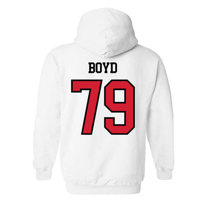 UNLV - NCAA Football : Austin Boyd - Classic Shersey Hooded Sweatshirt-1