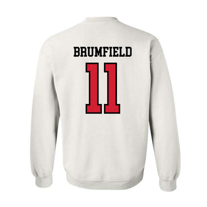 UNLV - NCAA Men's Basketball : Xavier Brumfield - Classic Shersey Crewneck Sweatshirt-1