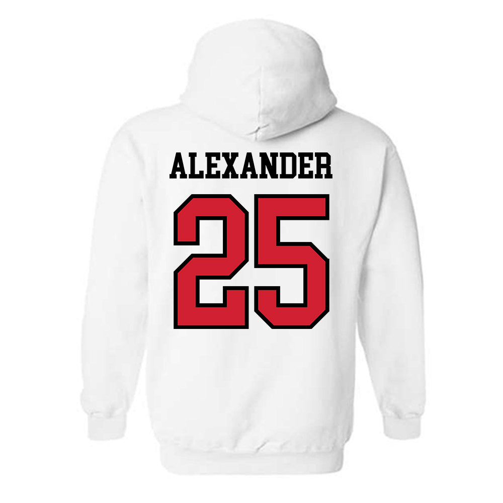 UNLV - NCAA Women's Basketball : Aaliyah Alexander - Classic Shersey Hooded Sweatshirt-1