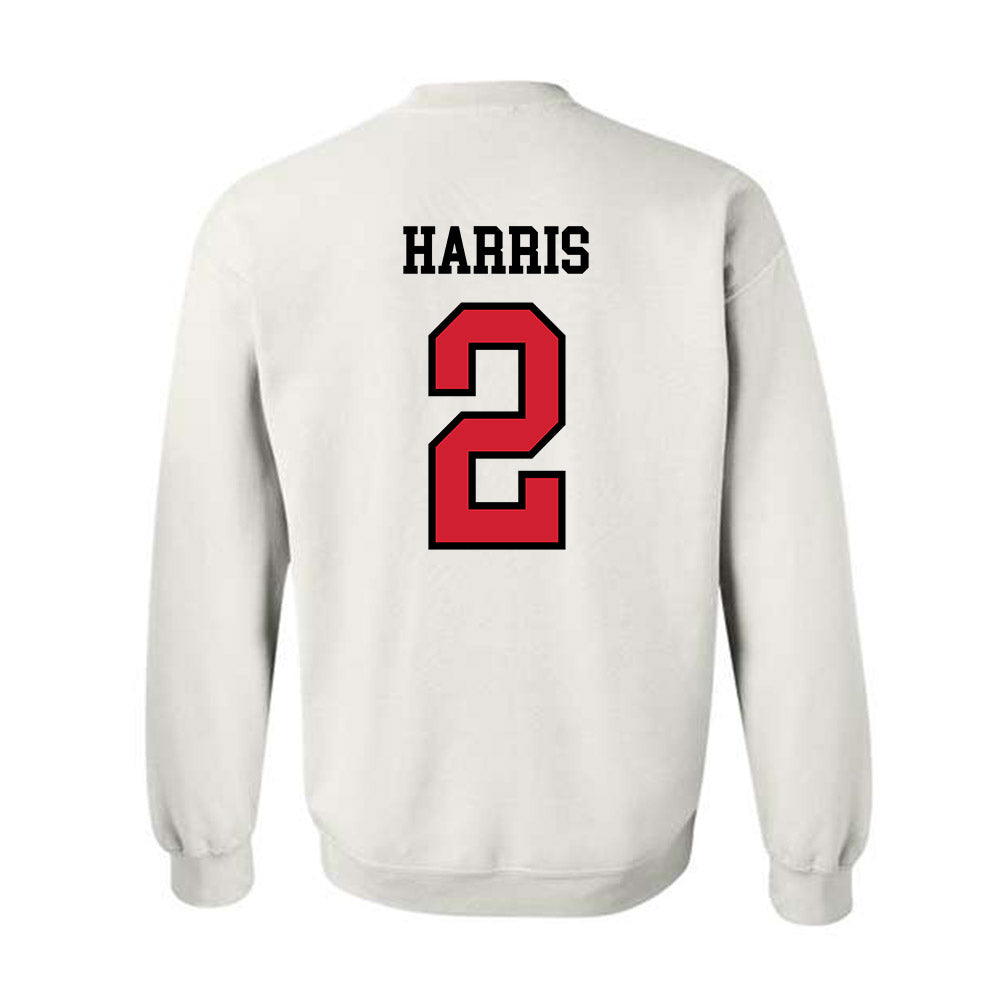 UNLV - NCAA Football : Denver Harris - Classic Shersey Crewneck Sweatshirt-1