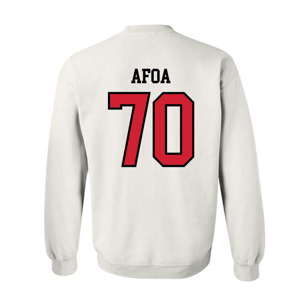 UNLV - NCAA Football : Alekai Afoa - Classic Shersey Crewneck Sweatshirt-1