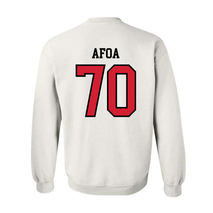 UNLV - NCAA Football : Alekai Afoa - Classic Shersey Crewneck Sweatshirt-1